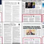 Campanha publicada em jornais incentiva o tratamento precoce