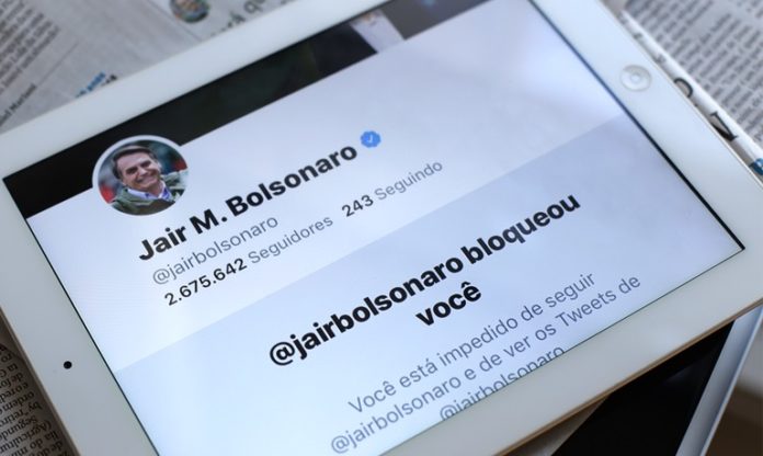 Jair Bolsonaro está entre as autoridades que mais bloquearam jornalistas nas redes sociais