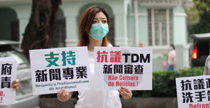Imposição do governo Chinês coloca em risco a liberdade de imprensa em Macau