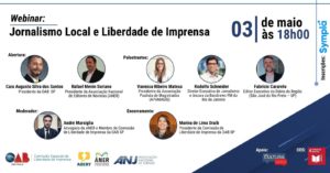 Webinar gratuito discute jornalismo local e liberdade de imprensa 