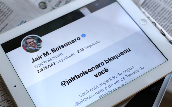Mais de 98% dos tweets de Bolsonaro são de interesse público, aponta Abraji