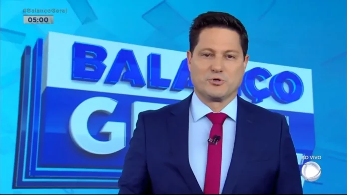Eleandro Passaia estreia no Balanço Geral Manhã (Record)