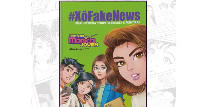 Turma da Mônica Jovem reflete sobre os perigos das fake news