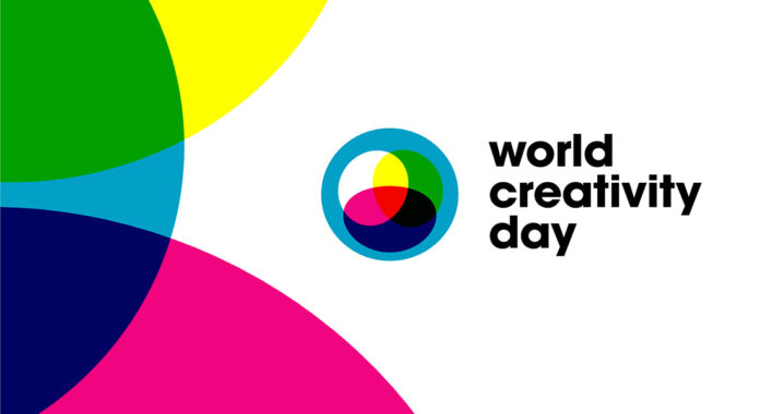 O Dia Mundial da Criatividade (World Creativity Day) está em seu último dia de inscrições. Marcado para de 20 a 22 de abril.