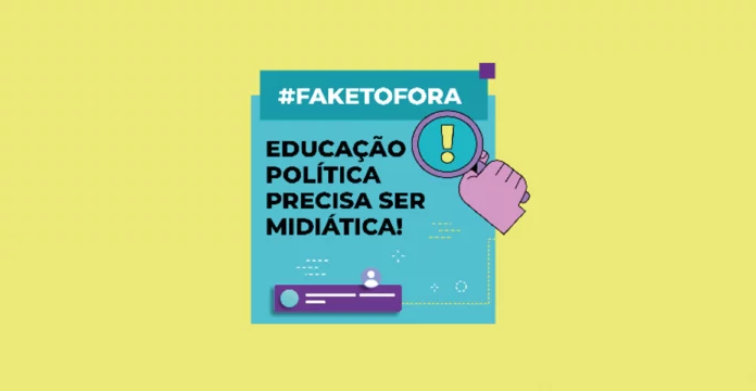 Projeto #FakeToFora foca em educação midiática para as eleições de 2022