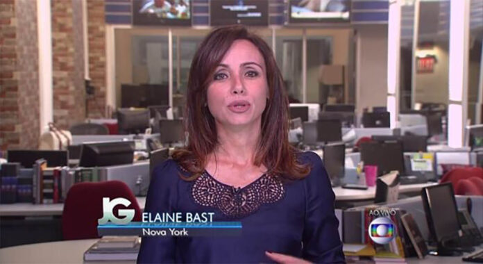 Elaine bast Elaine Bast pediu demissão da Globo após 23 anos de casa. A repórter saiu da emissora por falta de perspectiva e ascensão profissional.