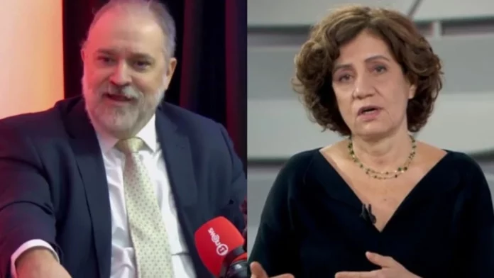 Augusto Aras diz que Miriam Leitão “tem fetiche nele”; entidades repudiam ataque