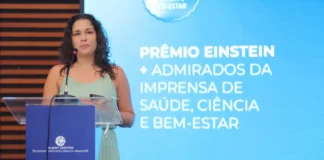 Paula Felix vence o Prêmio Einstein +Admirados da Imprensa de Saúde, Ciência e Bem-Estar 2023 Paula Felix vence o Prêmio Einstein +Admirados da Imprensa de Saúde, Ciência e Bem-Estar 2023