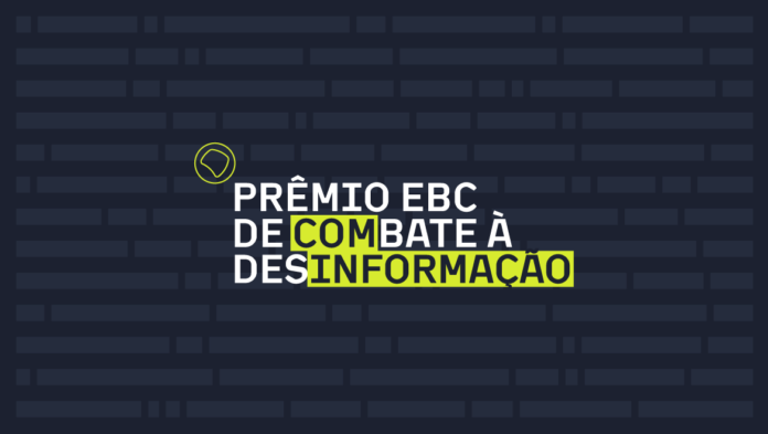 Inscrições para Prêmio EBC de Combate à Desinformação terminam em 31/7
