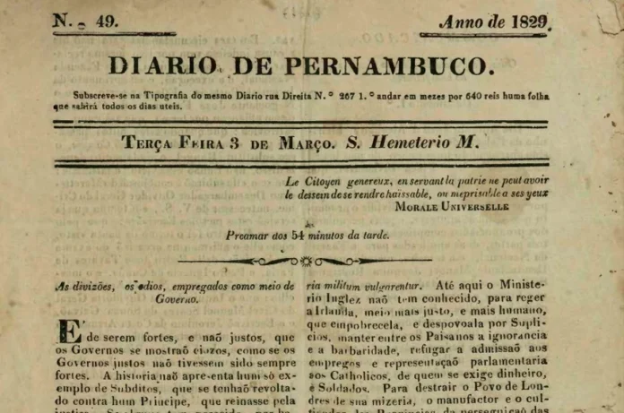 Acervo jornalístico do Diário de Pernambuco torna-se patrimônio cultural material do Brasil