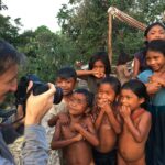 Lalo de Almeida fotografando