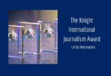 Prêmio Knight Internacional de Jornalismo recebe inscrições até 13/2 Prêmio Knight de Jornalismo recebe inscrições até 13/2