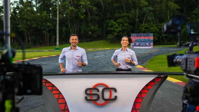 Em ação contra sedentarismo, apresentadores da ESPN comandam SportsCenter correndo