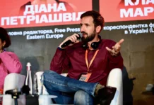 Jornalista brasileiro participa do Donbas Media Forum, em Kiev