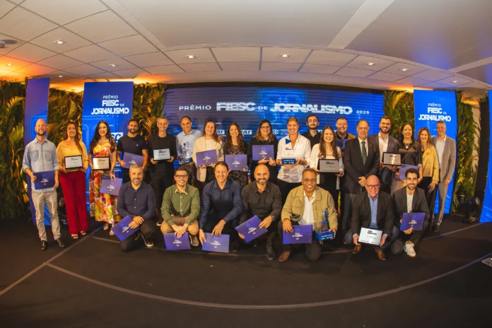 Prêmio FIESC de Jornalismo 2025 anuncia vencedores