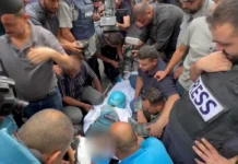 RSF: cobertura em Gaza vitimou quase metade dos jornalistas em 2025