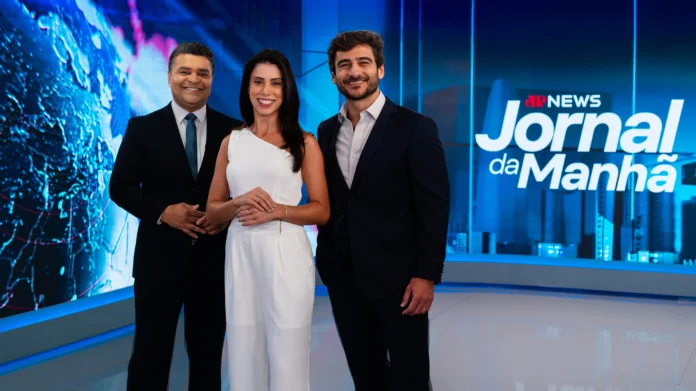 Evandro Cini e Beatriz Frehner assumem apresentação do Jornal da Manhã, da Jovem Pan