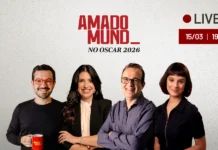 Amado Mundo fará live do Oscar 2026 com repórter em Los Angeles e concurso interativo