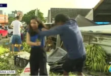 Repórter da TV Arapuan (Band) é agredida ao vivo na Paraíba
