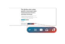 Ferramenta da Folha transforma reportagens em resumos, vídeo, áudio e playlists